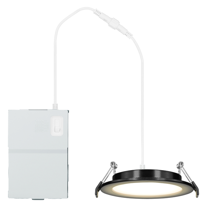 LEDMD SLIM SELECT 3A 4" 5CCT 800LM 120V BL Beauty Shot