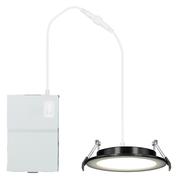 LEDMD SLIM SELECT 3A 4" 5CCT 800LM 120V BL Beauty Shot