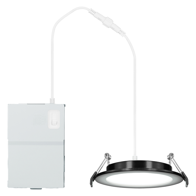LEDMD SLIM SELECT 3A 4" 5CCT 800LM 120V BL Beauty Shot