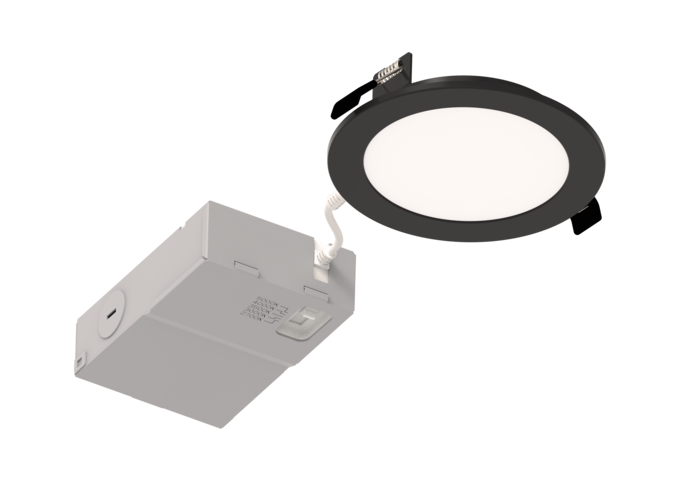 LEDMD SLIM SELECT 3A 4" 5CCT 800LM 120V BL Beauty Shot
