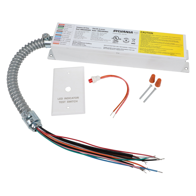 EMBB 2A 8W UNH DC white, incl. accessory