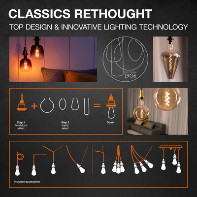 Vintage 1906 LED EDISON