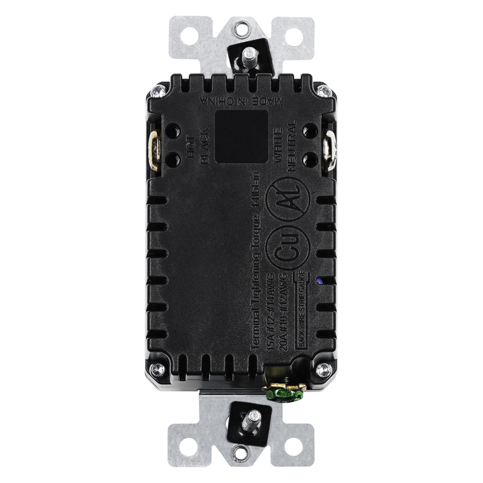 LINK OUTLET 1A UNV BLE white, backside