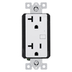 LINK OUTLET 1A UNV BLE white, upright (thumbnail)