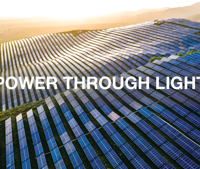 POWER THROUGH LIGHT