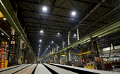 Canam Bridges Manufacturing Plant: Industrial Lighting Retrofit with LEDVANCE UFO High Bays
