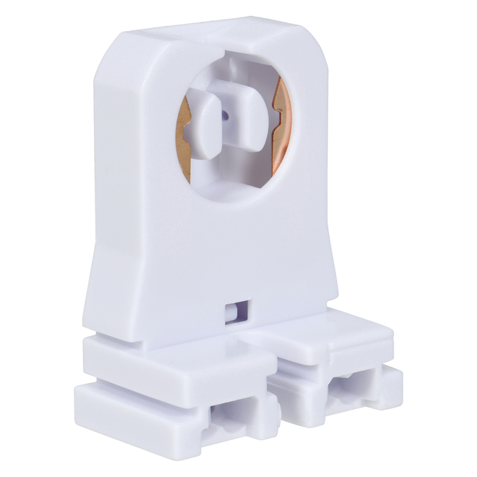 Fluorescent Lamp Holder  Medium Bi-Pin Low Profile