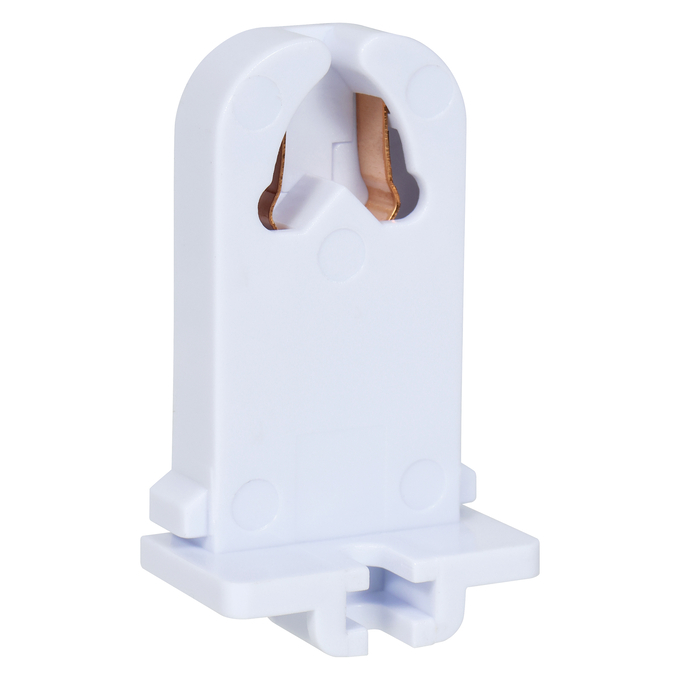 Fluorescent Lamp Holder  Medium Bi-Pin Low Profile