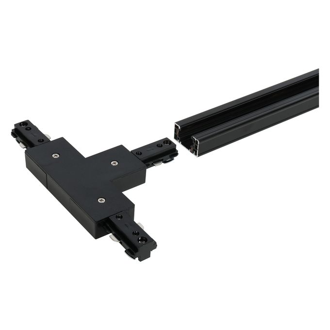 TRACK ACCESSORIES T-CONNECTOR BLACK