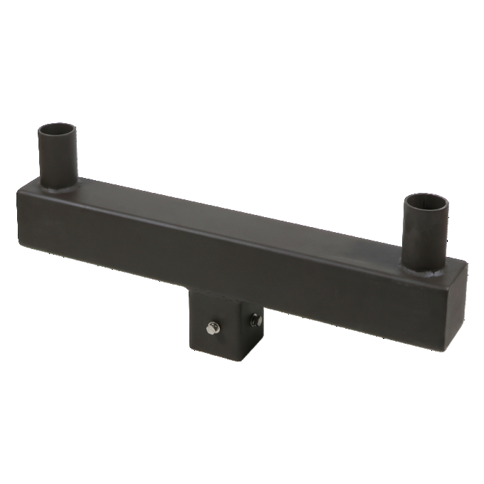 POLE SQ S 2C DBL TENON 4IN BZ