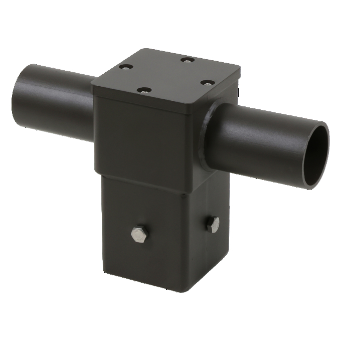POLE SQ S 2C DBL 180 TENON 4IN BZ