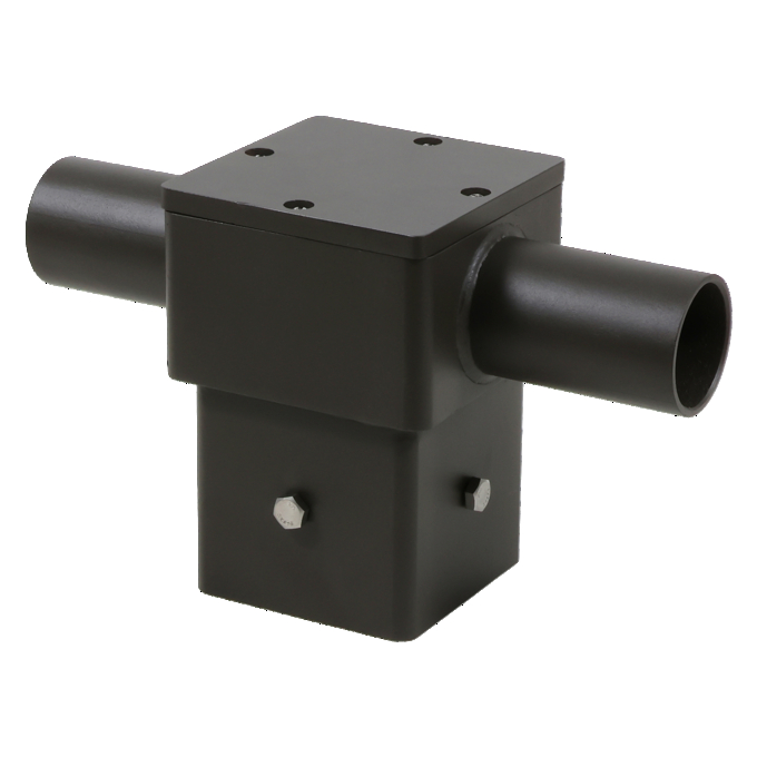 POLE SQ S 2C DBL 180 TENON 5IN BZ