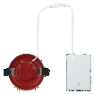 LEDMD BLAZEGUARD 4" 5CCT 800LM 120V white, top view (thumbnail)