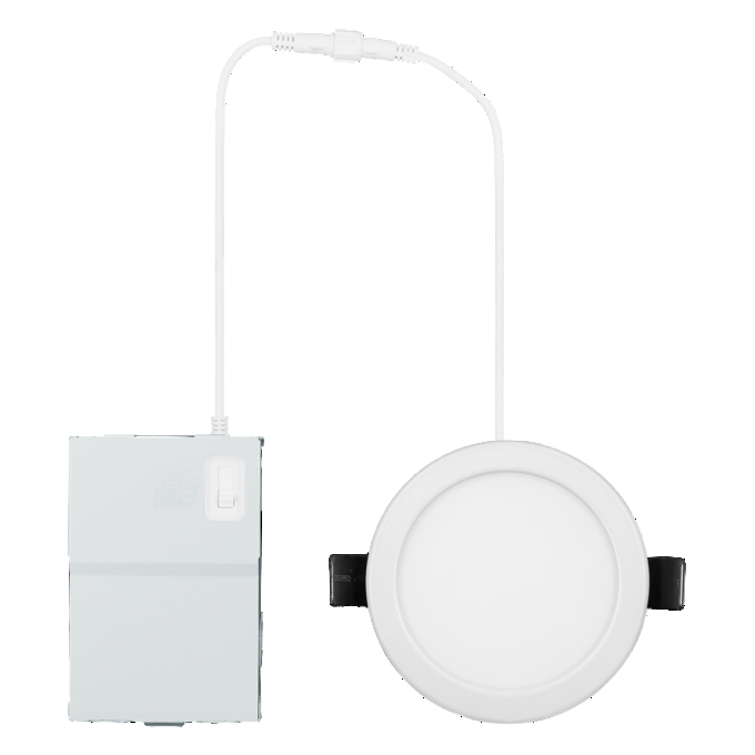 LEDMD BLAZEGUARD 4" 5CCT 800LM 120V white, bottom view