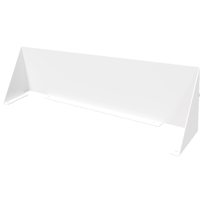 WALL PACK OPTI-SELECT VISOR WHITE