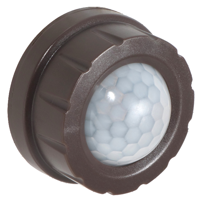 PLUG & PLAY PIR SENSOR/CONTROLLER PIR SENSOR, 3-PIN, IP66, BROWN