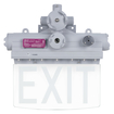 HAZ EXIT SIGN C1D1 120-277V LITHIUM GR white, upright (thumbnail)