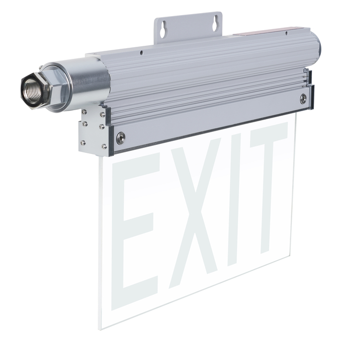 HAZ EXIT SIGN C1D2 120-277V NICKEL GR