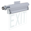 HAZ EXIT SIGN C1D2 120-277V NICKEL GR white, diagonal (thumbnail)