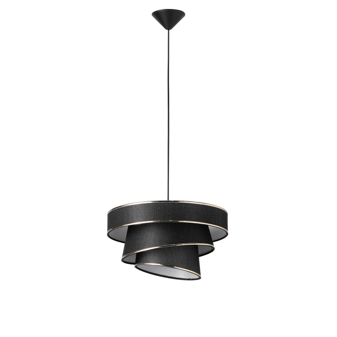 Decor Glittery Pendant E27 Dark Grey