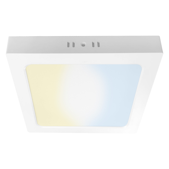 LEDVANCE PLAFON TUNABLE WHITE SMART+WIFI SQUARE 18W 1700LM 2700K-6500K 100° 221MM IP20 BIVOLT
