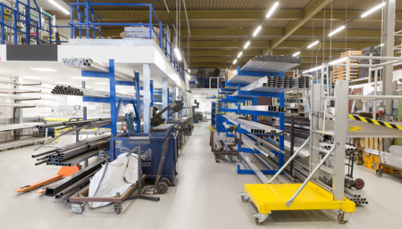 Un nouvel éclairage LED pour l'entrepôt d'Ability International LTD