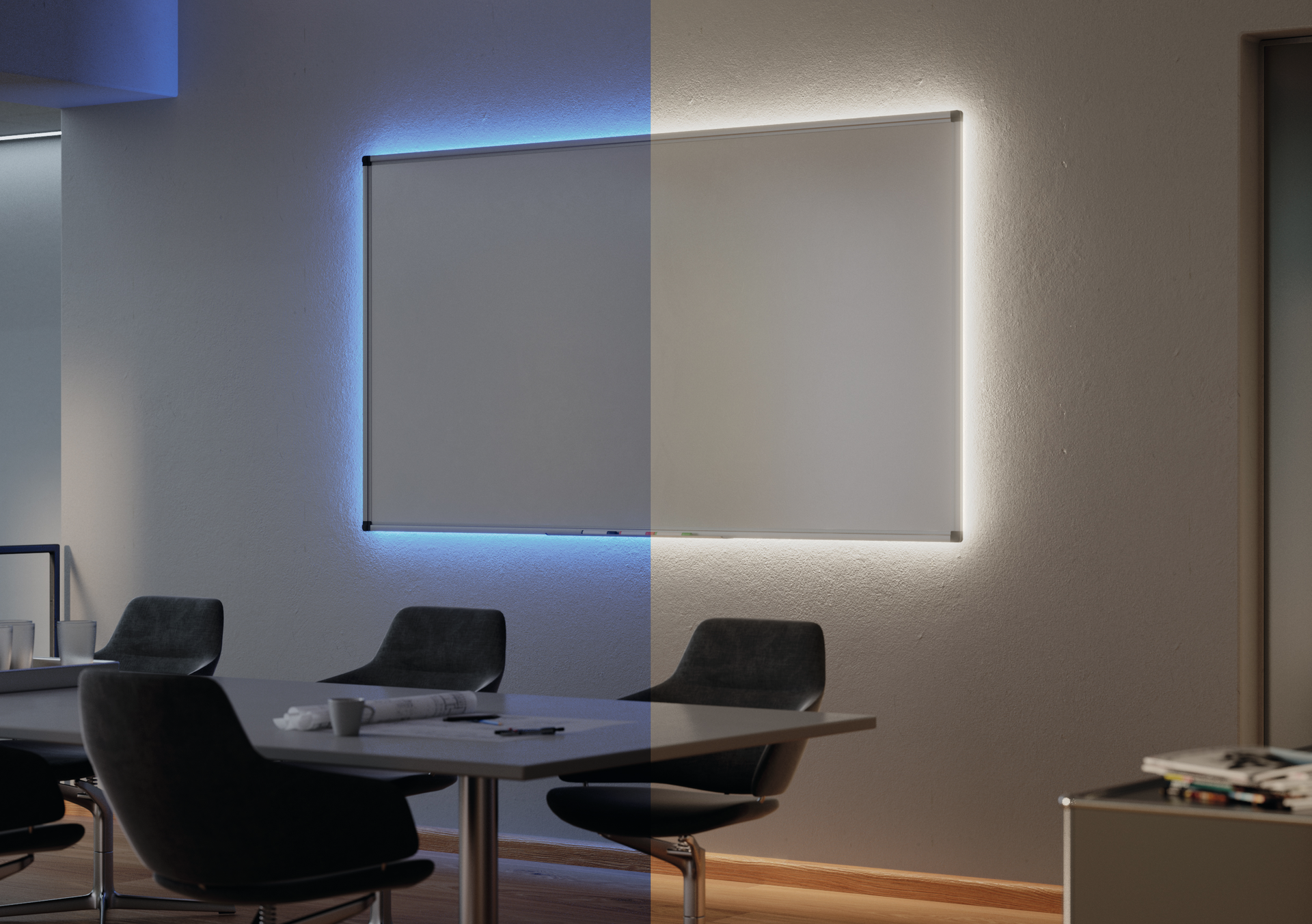 White rgb outlet strips