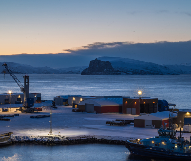NorSea Polarbase, Norwegen.  Bild: LEDVANCE