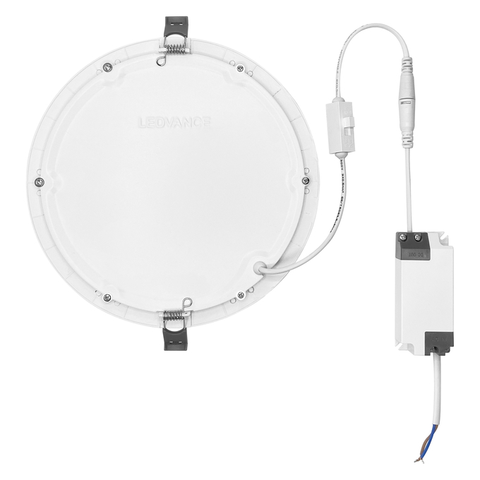 LED Value Slim Downlight 60 12W TRI8 RD white, incl. accessory