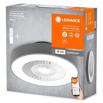 Pb Smart Wifi Ceiling Fan Cyl Rem Twgr Upright Off Jpg Smart Wifi Ceiling Fan Cylinder Remote Control Product Benefits Clean Design Allows For An Easy Combination With Various Room Styles Easy Mounting View All Details Product Data