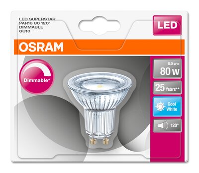 Dimmable LED reflector lamps PAR16 with retrofit pin base | LEDVANCE Dimmable LED reflector lamps PAR16 with retrofit pin base | LEDVANCE